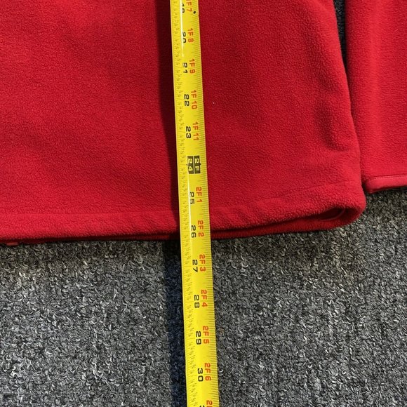 VINEYARD VINES 3 Pocket Fleece Full Zip Navy Red Navy Logo Jacket Small - Picture 8 of 10